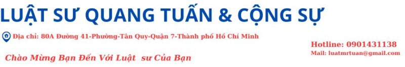 luật sư quang tuấn và cộng sự