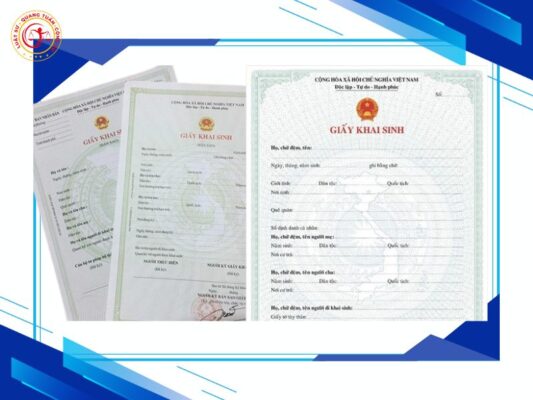 đăng ký khai sinh cho con