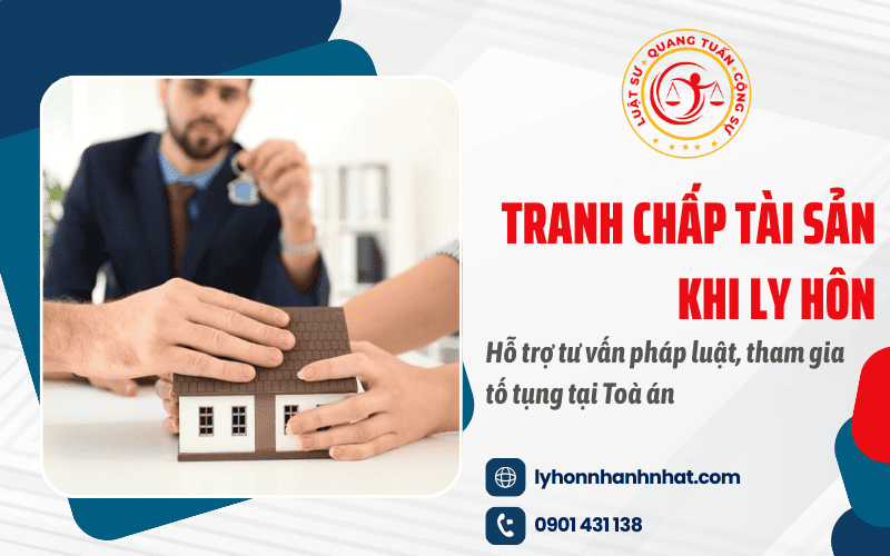 tranh chấp tài sản khi ly hôn